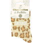 Chaussettes Sauvage TU - Léopard