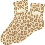 Chaussettes Sauvage TU - Léopard