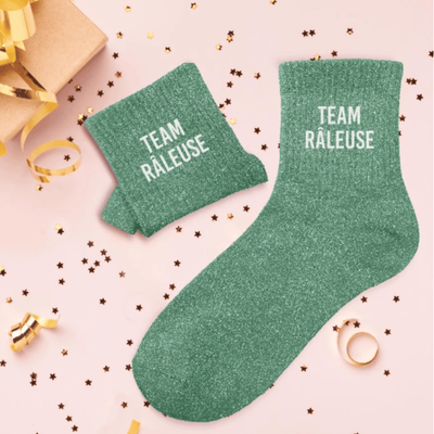 Chaussettes Team Râleuse TU - Vert