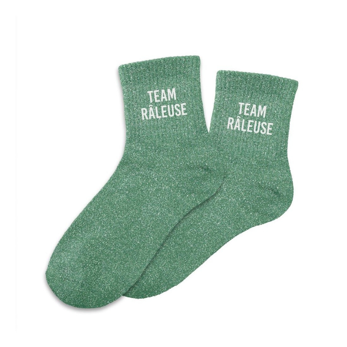 Chaussettes Team Râleuse TU - Vert