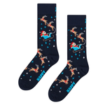 Chaussettes bleues marines - Traîneau