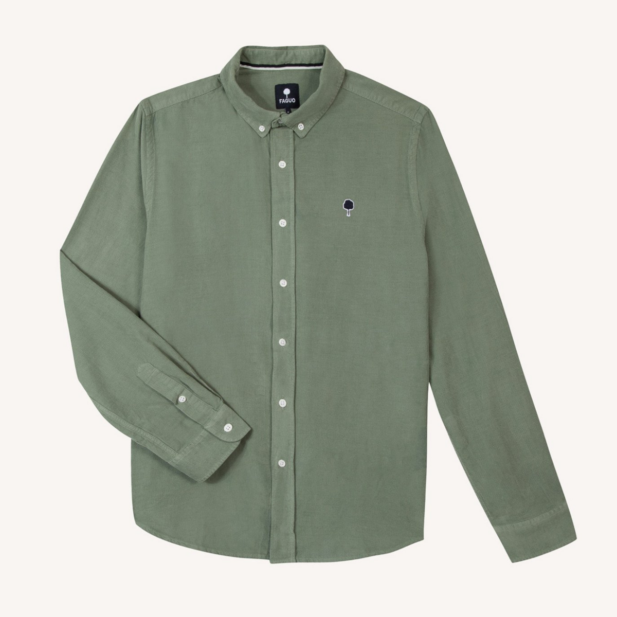 Chemise coton Ivoy - Kaki