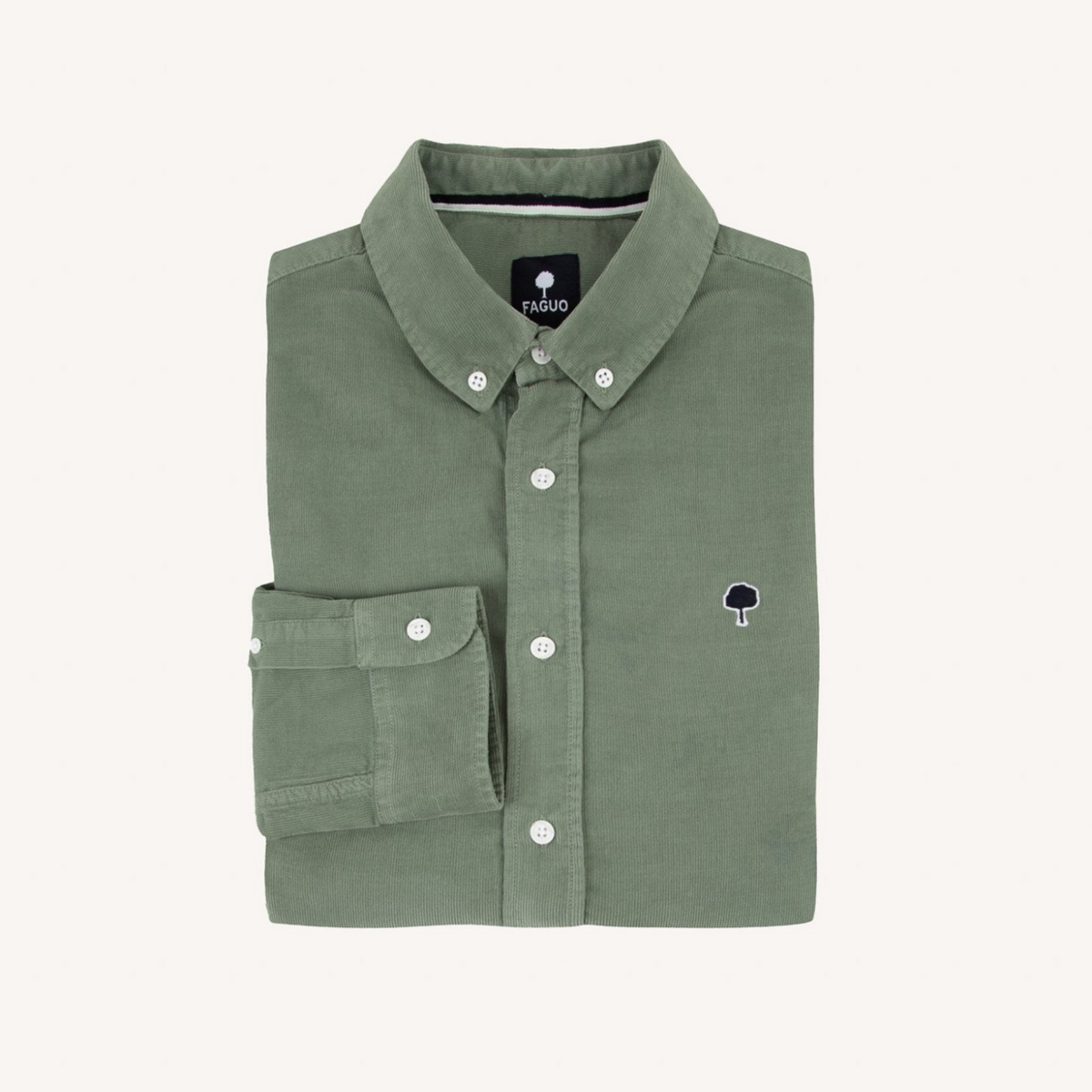 Chemise coton Ivoy - Kaki