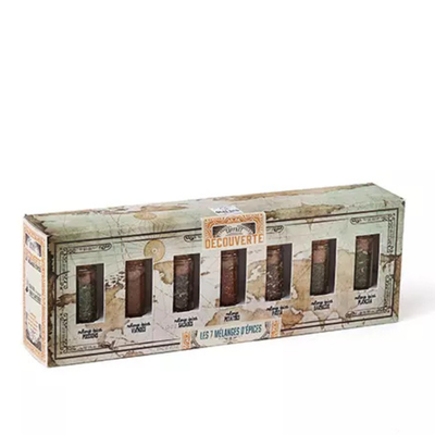 Coffret Découverte - 7 mélanges d'épices