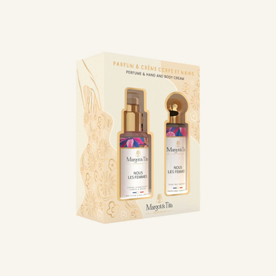 Coffret cadeau crème & parfum - Nous les femmes