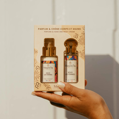 Coffret cadeau crème & parfum - Nous les femmes