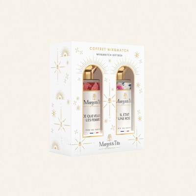 Coffret parfum Mix&Match - Ce que veulent les femmes & Il était une rose