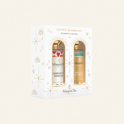 Coffret parfum Mix&Match - L'amour est dans l'air & Week-end au Paradis