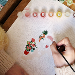 Coffret peinture au numéro - Petit Pinceau - Flower Market