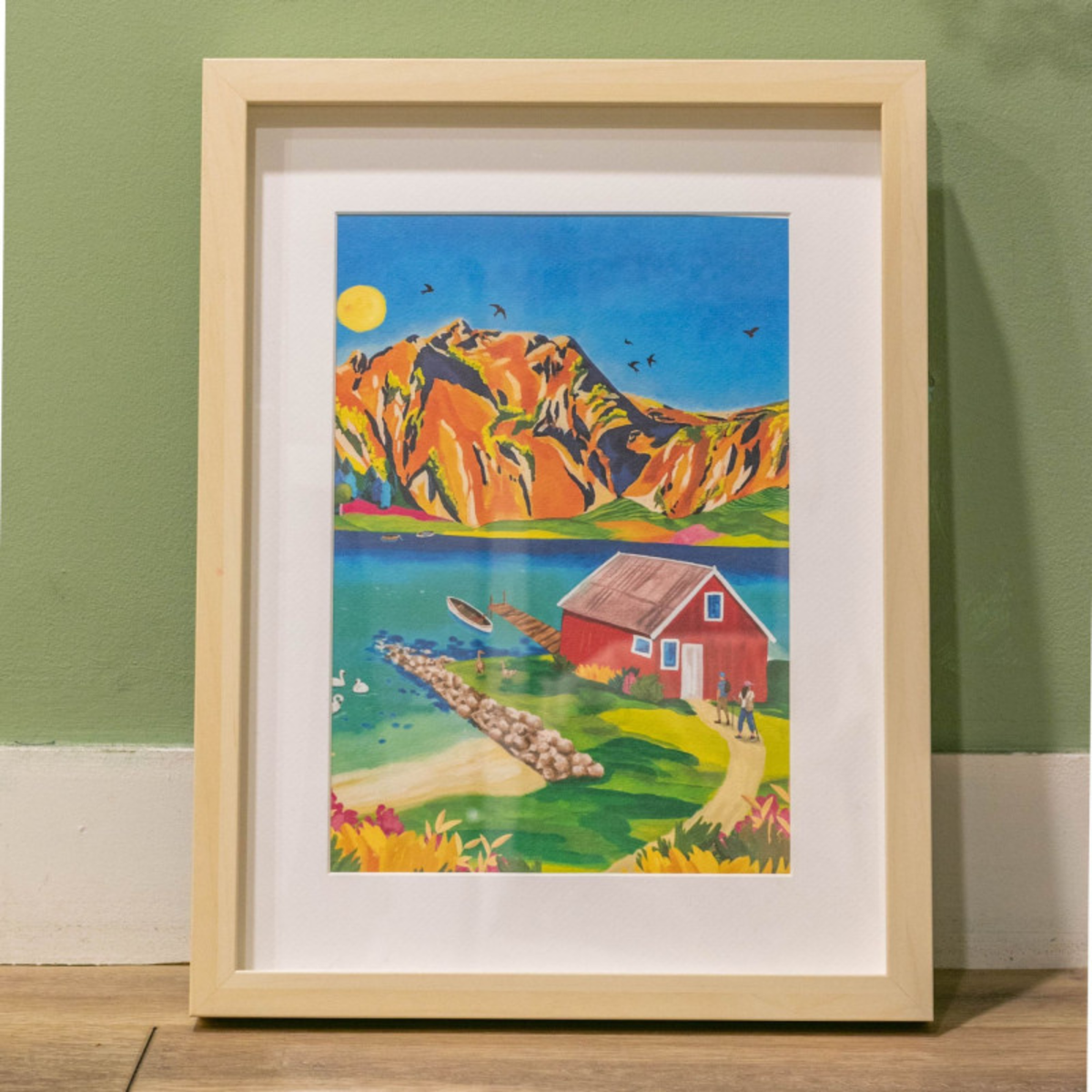 Coffret peinture au numéro - Petit Pinceau - Norvège
