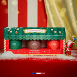 Coffret trio 3 bougies de Noël