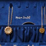 Boîte à Bijoux Denise - Velours Bleu