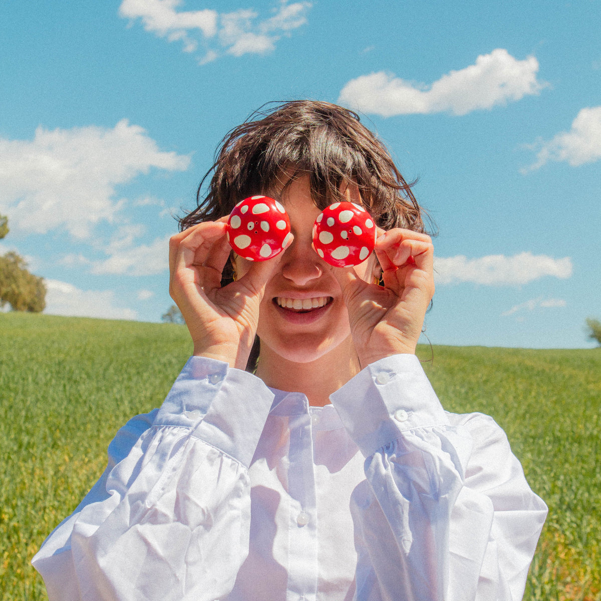 Duo Salière & Poivrière "Amanite Rouge" – Champignon Fantaisie