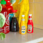 Salière et Poivrière - Ketchup et moutarde