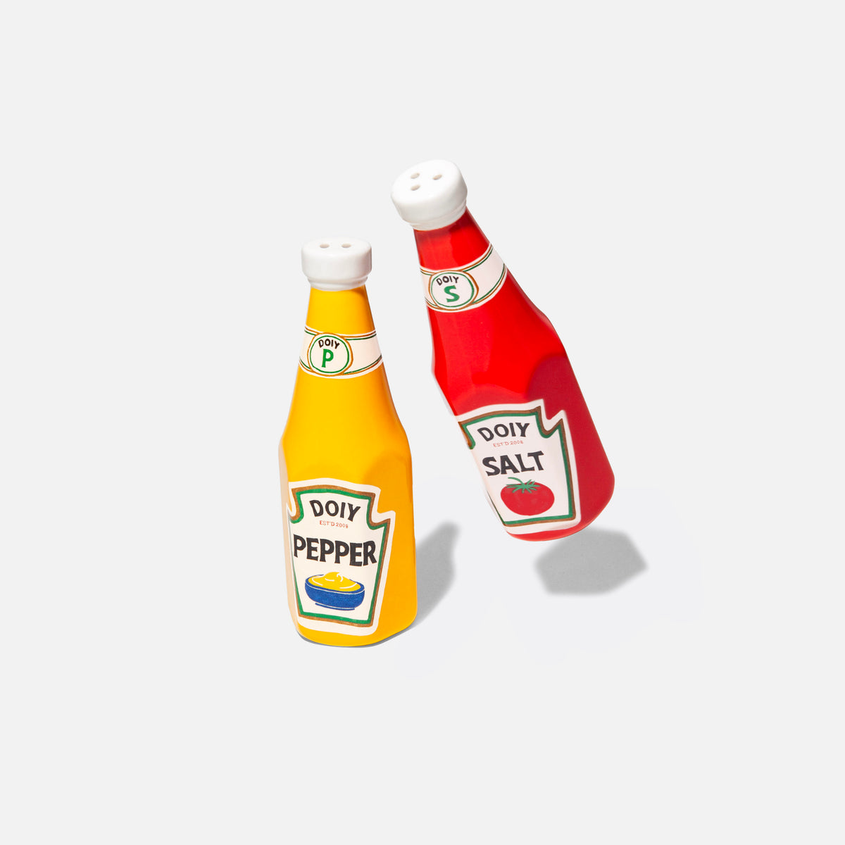 Salière et Poivrière - Ketchup et moutarde