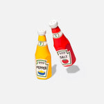 Salière et Poivrière - Ketchup et moutarde