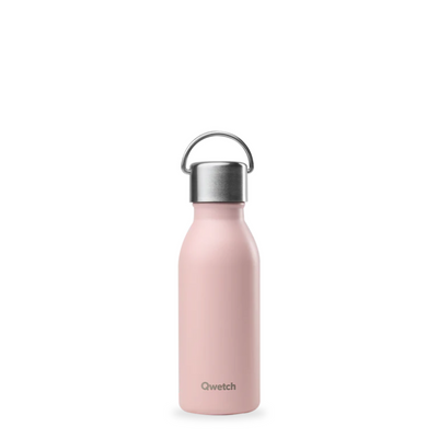 Bouteille isotherme ACTIVE inox 350ml - Pastel rose mat - avec anse