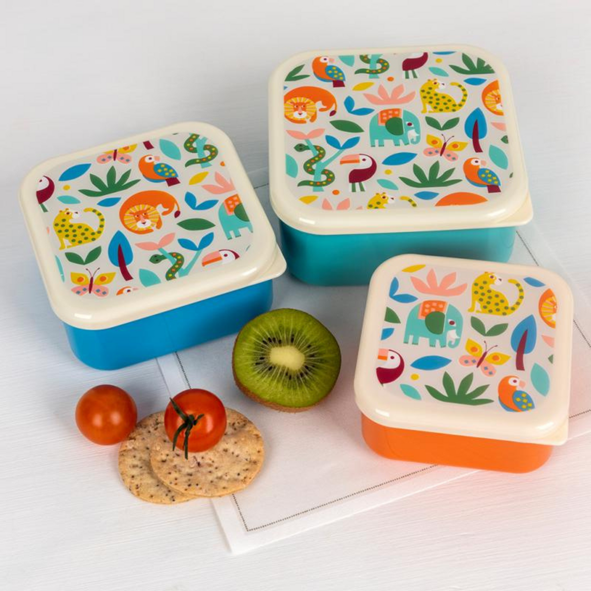 Set de 3 Boîtes Snack "Wild Wonders"