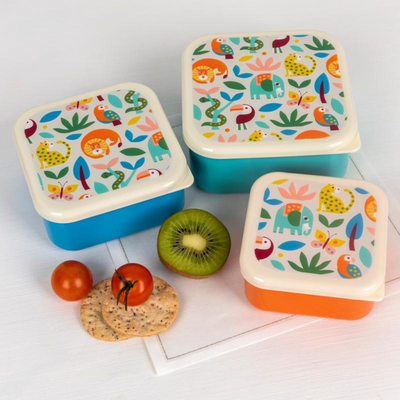 Set de 3 Boîtes Snack "Wild Wonders"