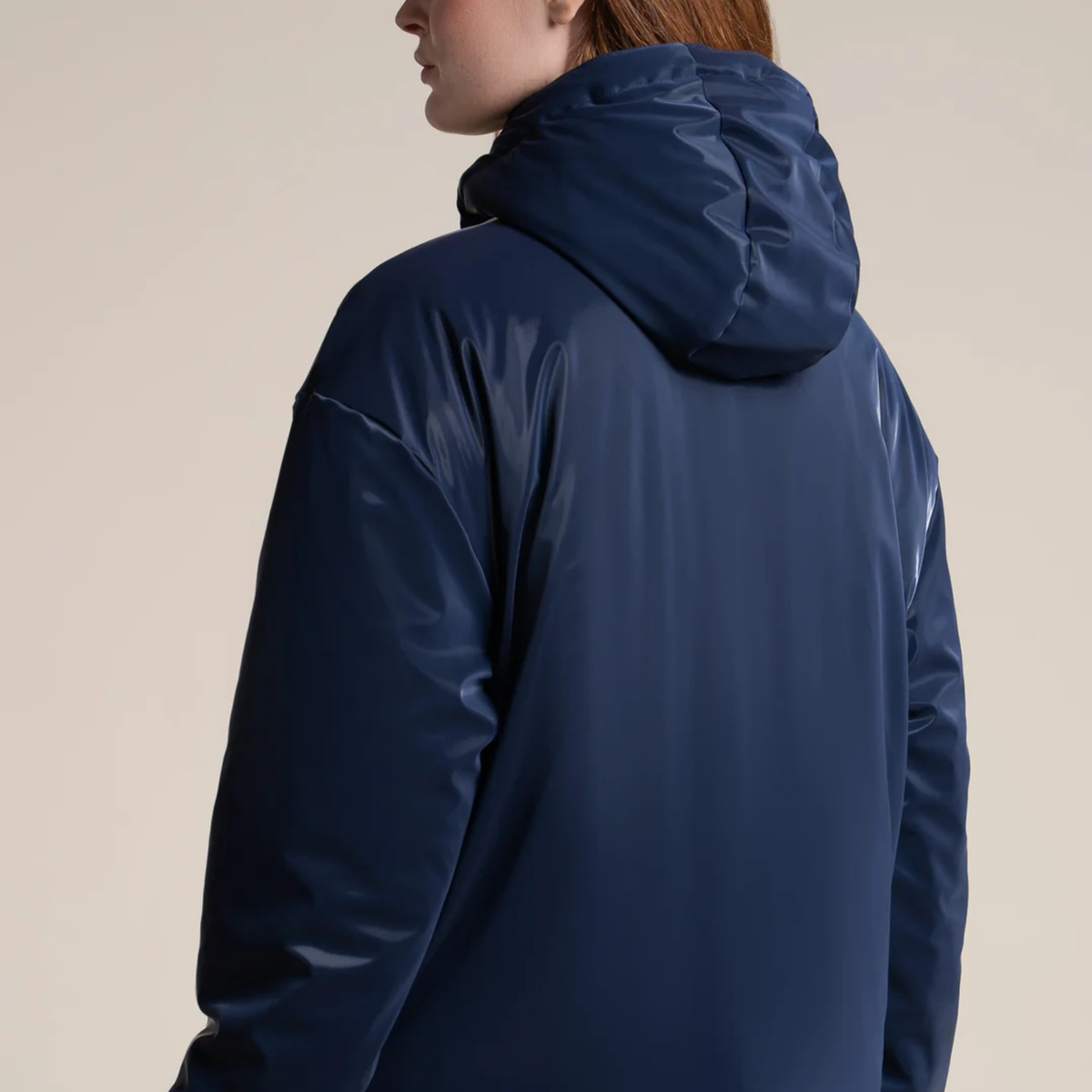 Doudoune courte Valmy - Indigo