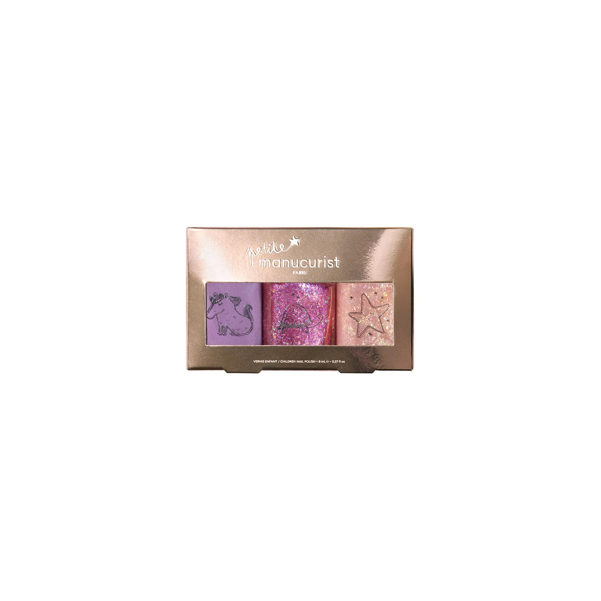 Coffret Cadeau Petite Manucurist - Trio de Vernis Enfant