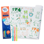 Coloriage effaçable et réutilisable - Animaux de la ferme