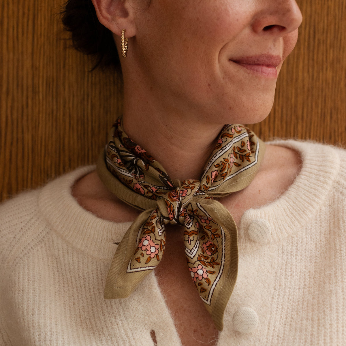 Petit foulard - Nesta Thé