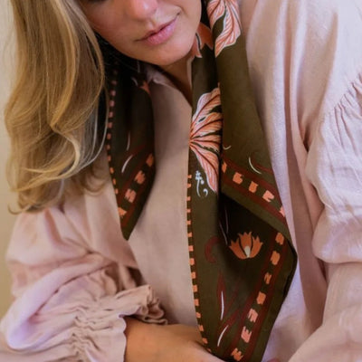 Foulard - Bloom Khaki