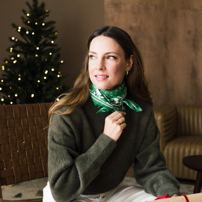 Foulard - Magda Emeraude