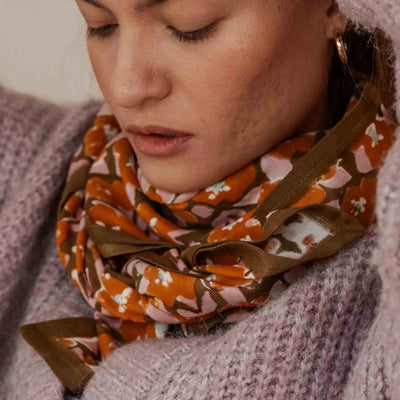 Foulard - Posy Cannelle
