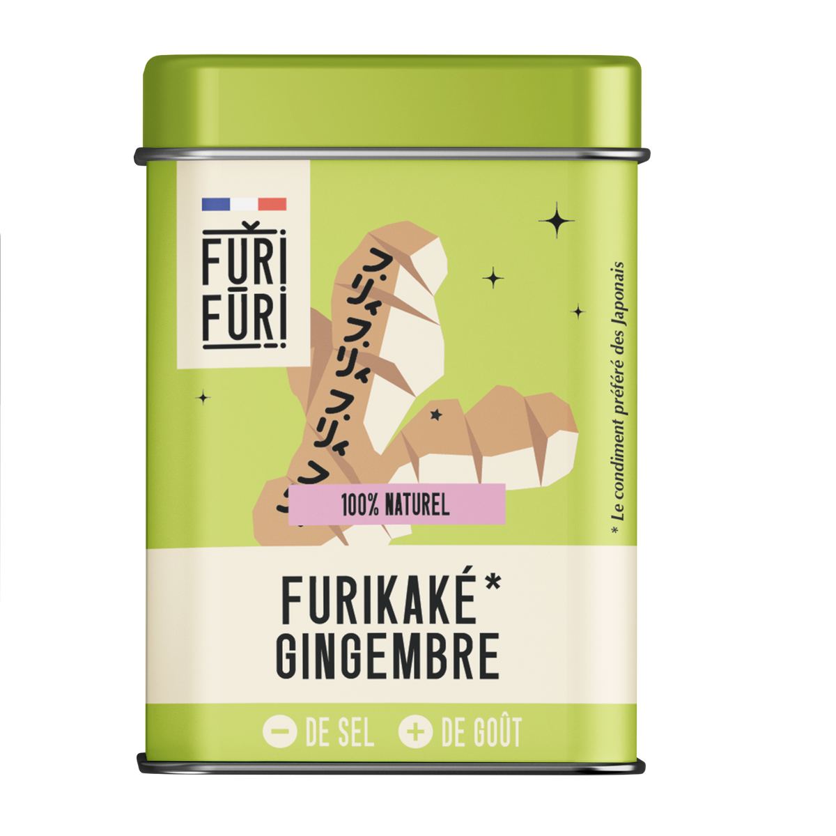 FURIFURI COFFRET DUO "CITRON, GINGEMBRE" 2x80g