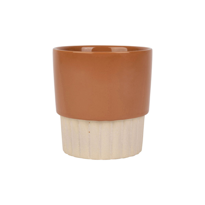 Gobelet Cannelé - Terracotta