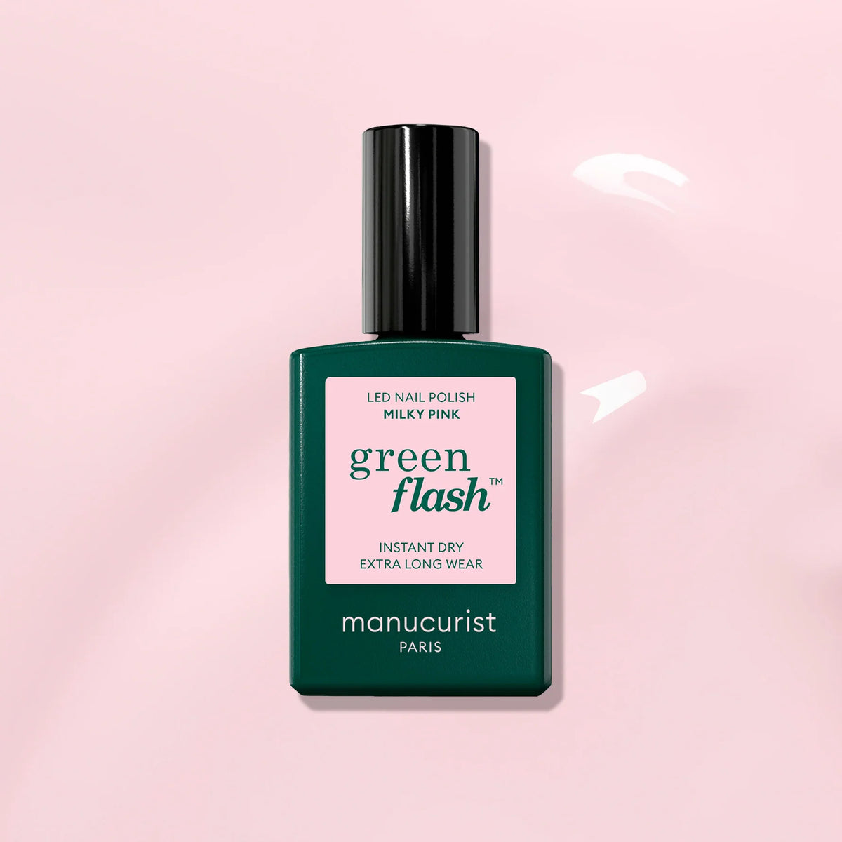 Vernis Green Flash - Milky Pink