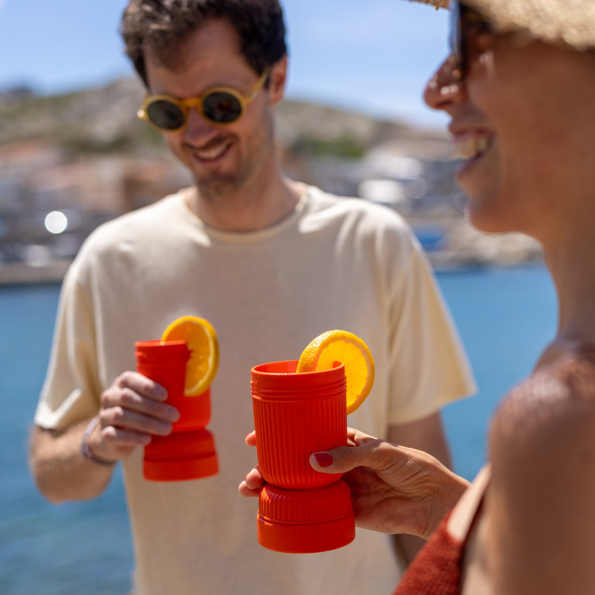 Mug nomade - Orange Sanguine