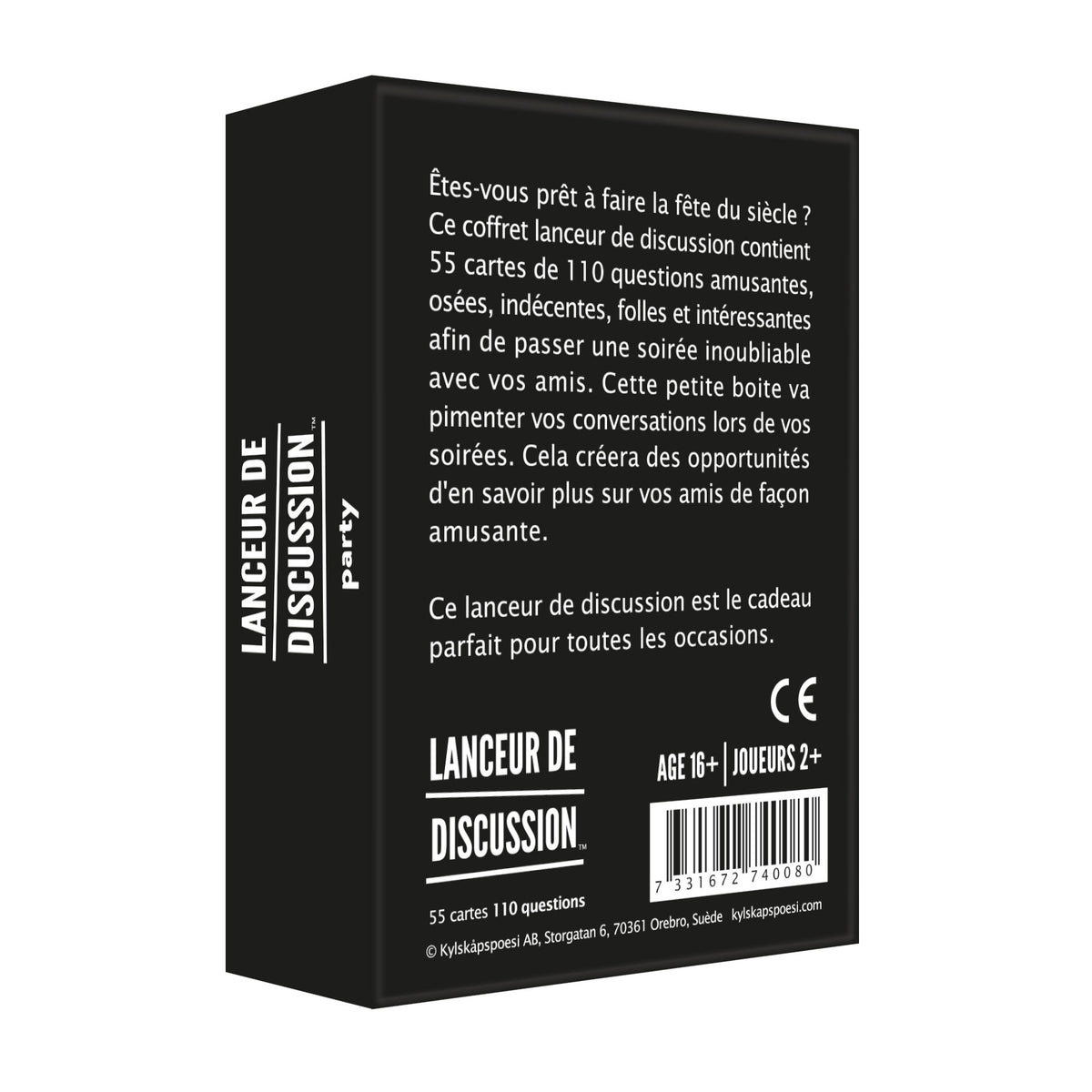 Lanceur de discussion - Party