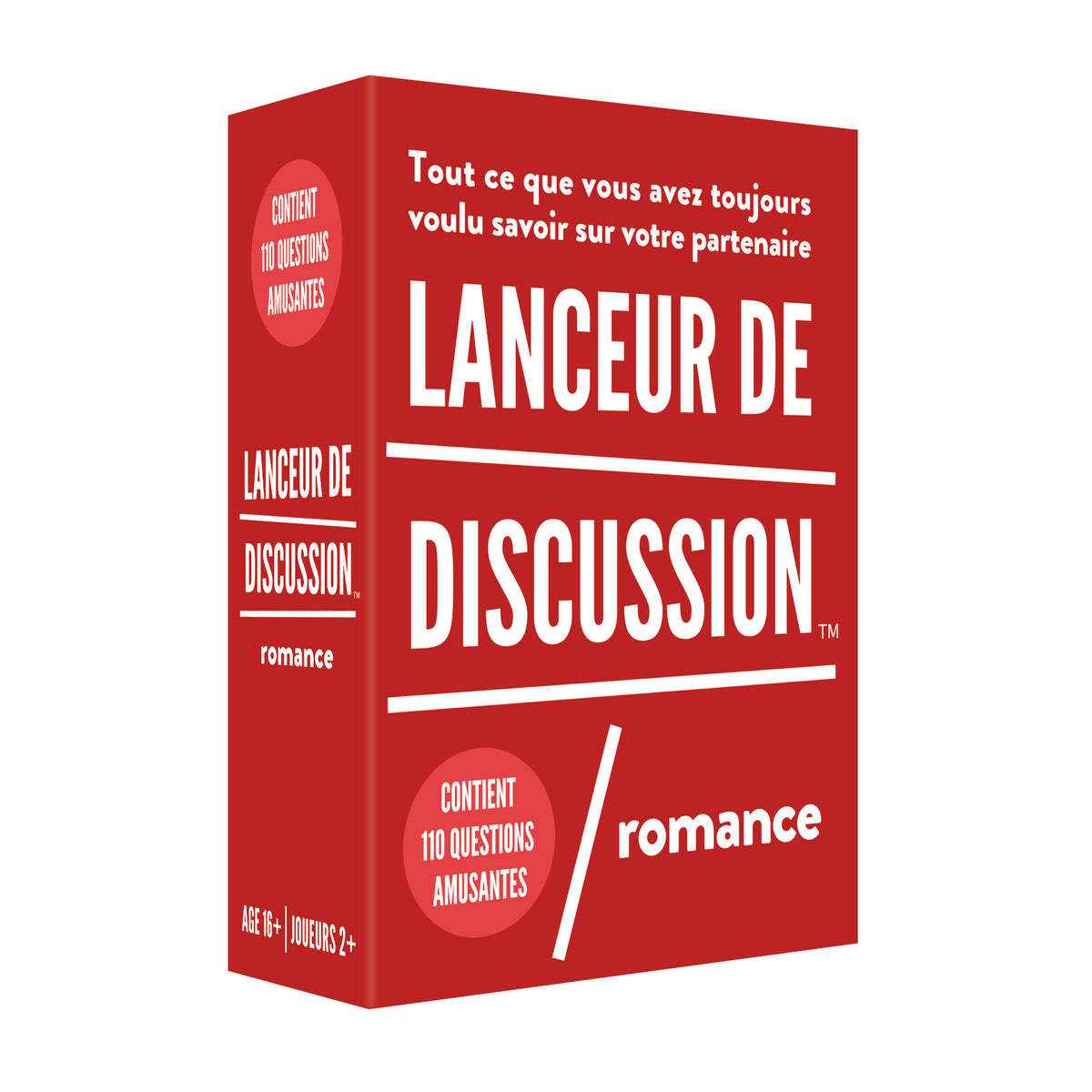 Lanceur de discussion - Romance