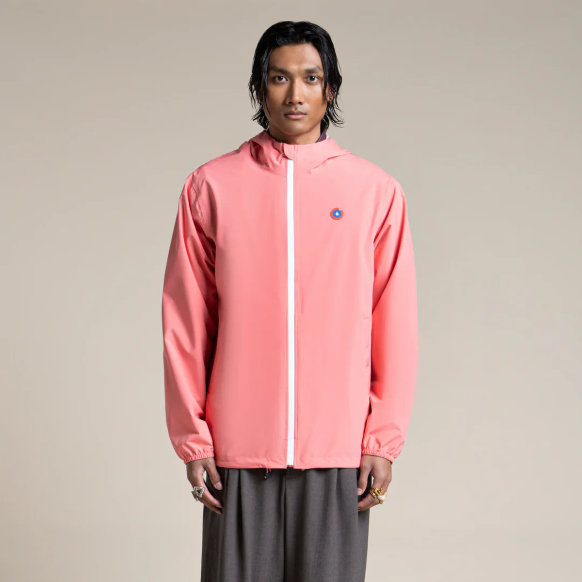 Imperméable court Passy - Corail