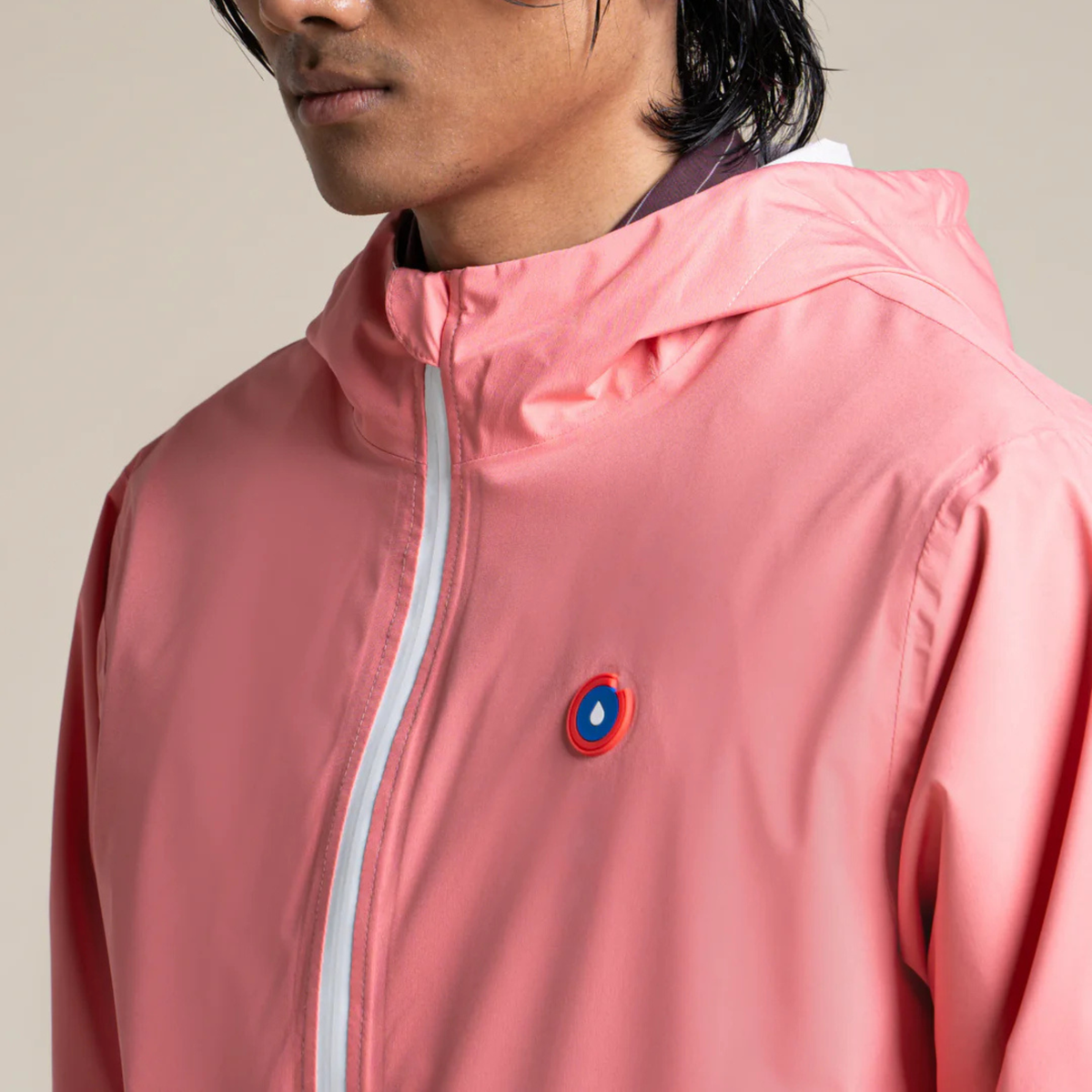 Imperméable court Passy - Corail