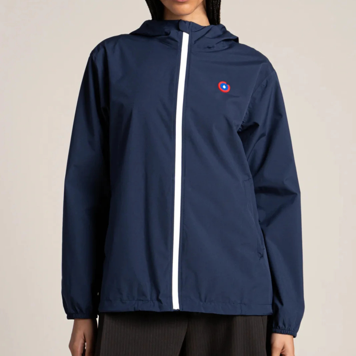 Imperméable court Passy - Indigo
