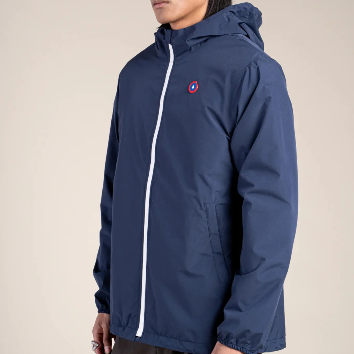 Imperméable court Passy - Indigo