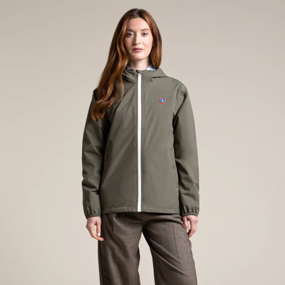 Imperméable court Passy - Kaki