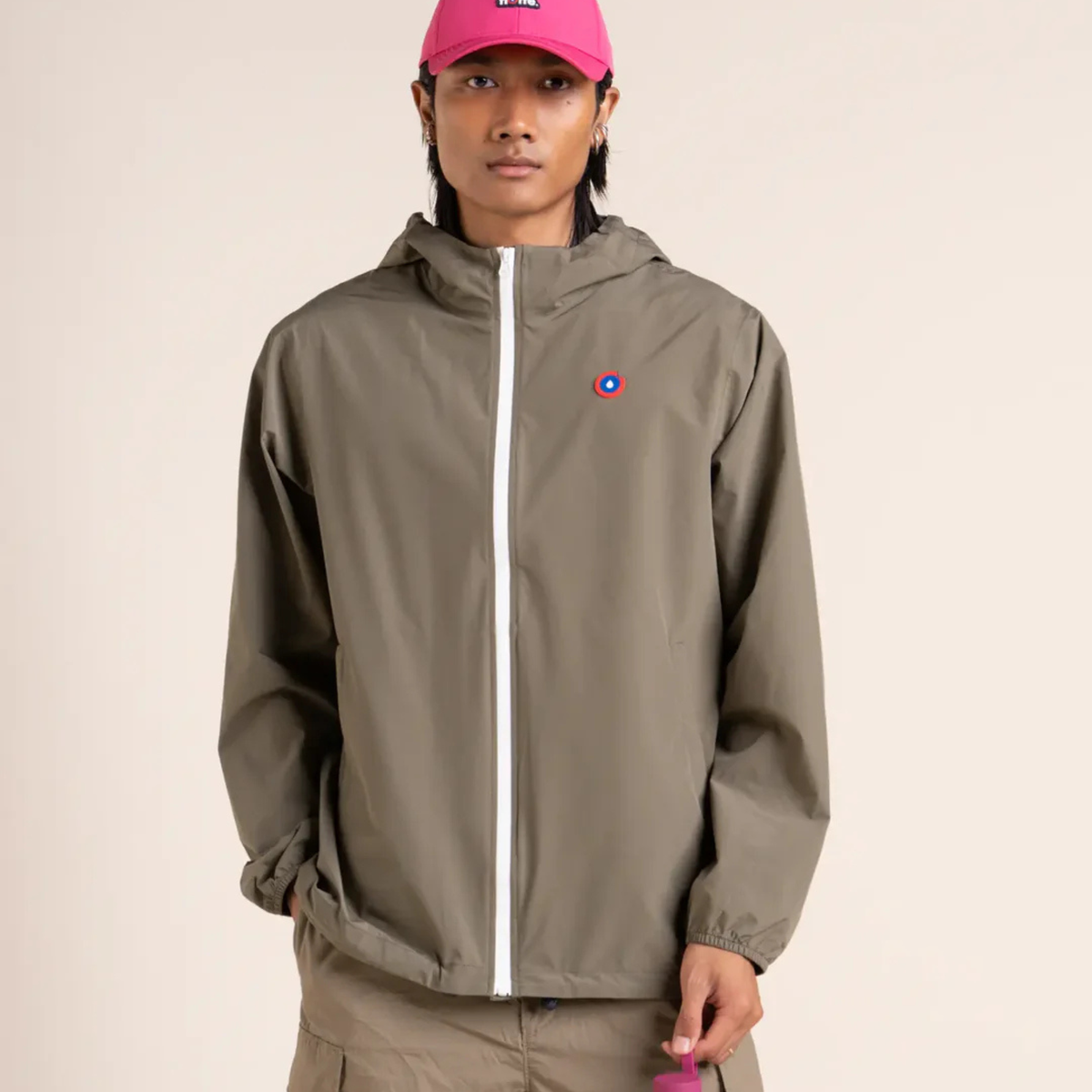 Imperméable court Passy - Kaki