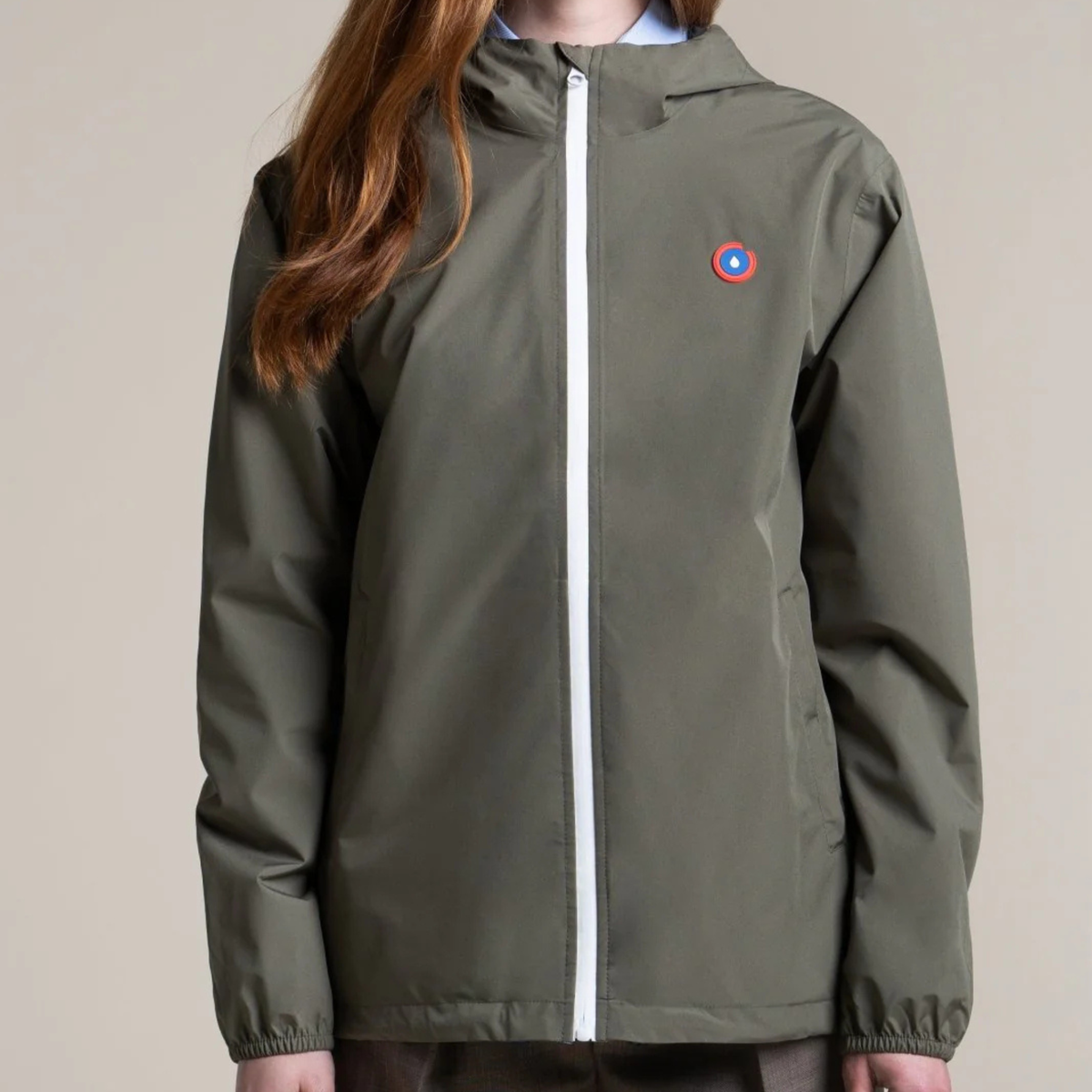 Imperméable court Passy - Kaki