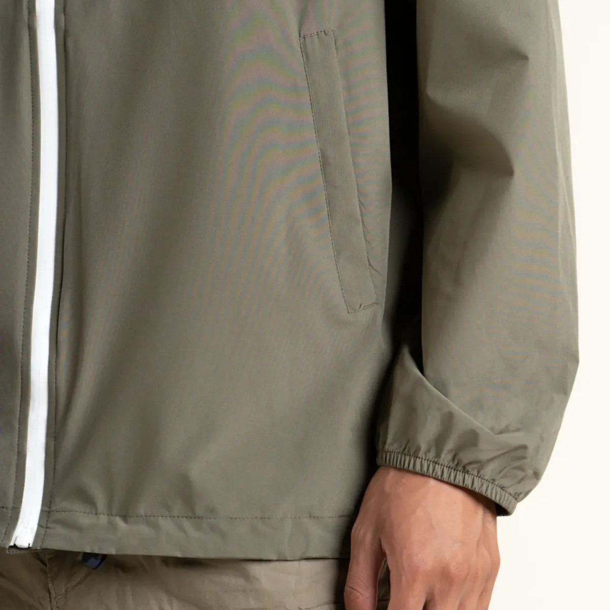 Imperméable court Passy - Kaki