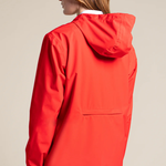 Imperméable court Passy - Rouge
