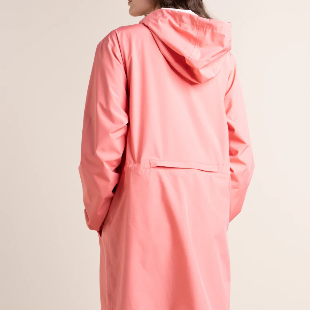 Imperméable long Amelot - Corail