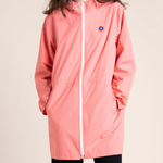Imperméable long Amelot - Corail
