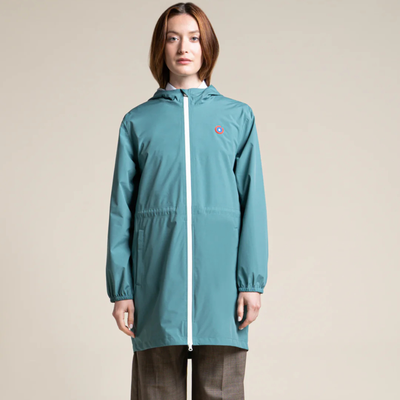 Imperméable long Amelot - Émeraude