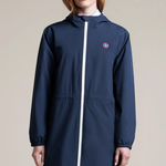 Imperméable long Amelot - Indigo