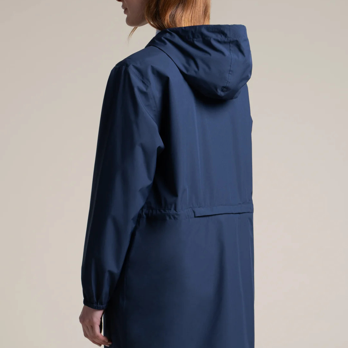 Imperméable long Amelot - Indigo